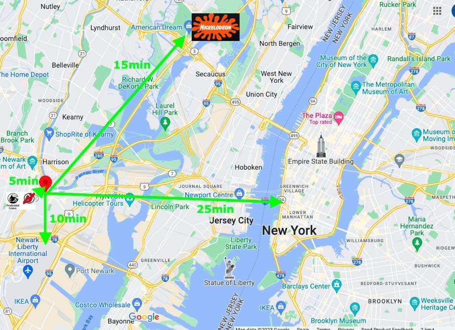 Best Room To Visit Nyc-Subway Access نيوآرك المظهر الخارجي الصورة